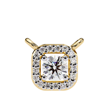 Pendentif diamant Floris céleste