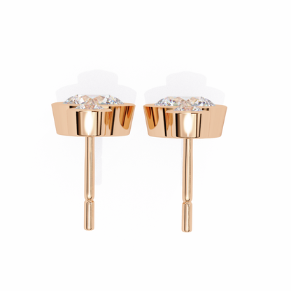 Evoke Drop Diamond Earrings