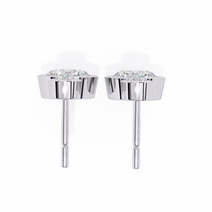 Evoke Drop Diamond Earrings