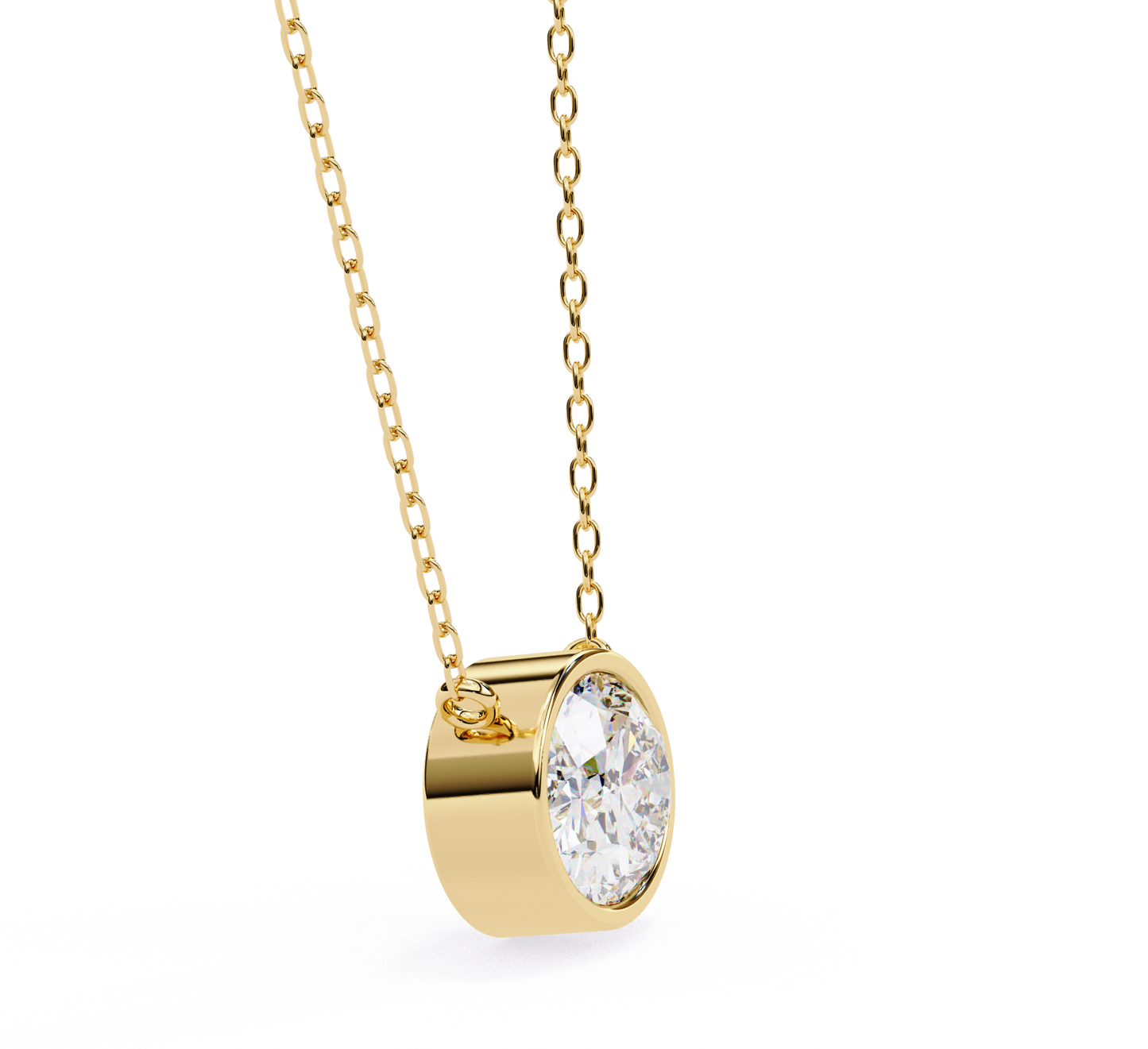 pendentif diamant floris céleste