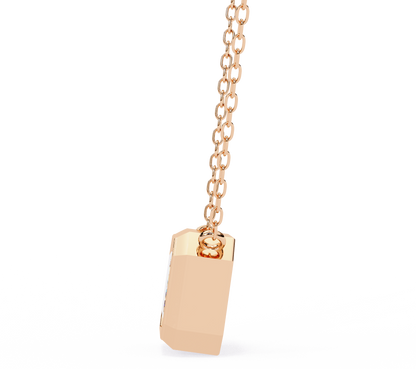 Pendentif diamant Floris céleste