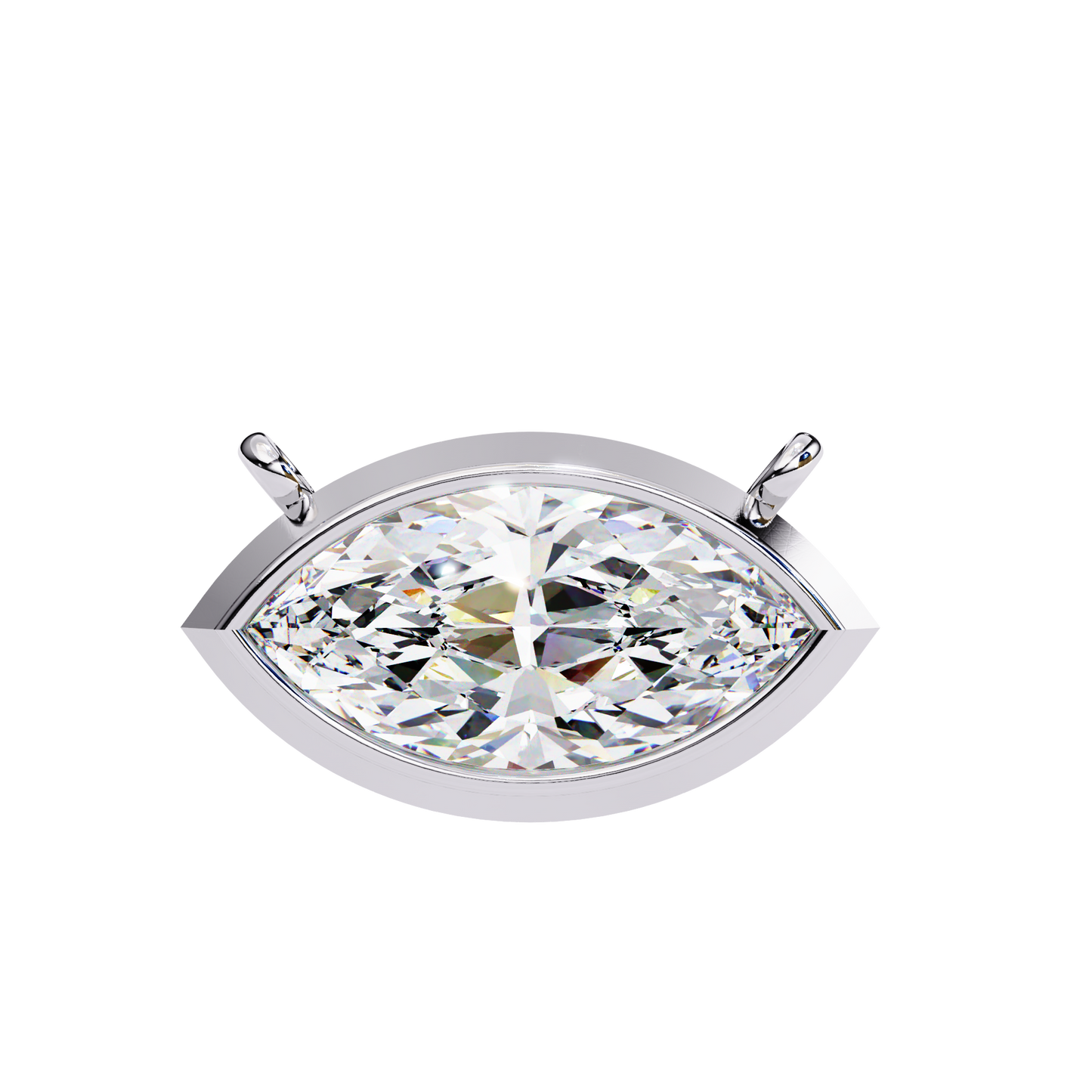 pendentif diamant floris céleste