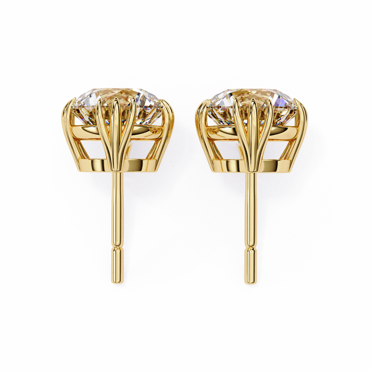 vesta diamond earrings