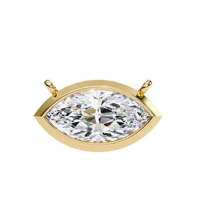 Pendentif diamant Floris céleste