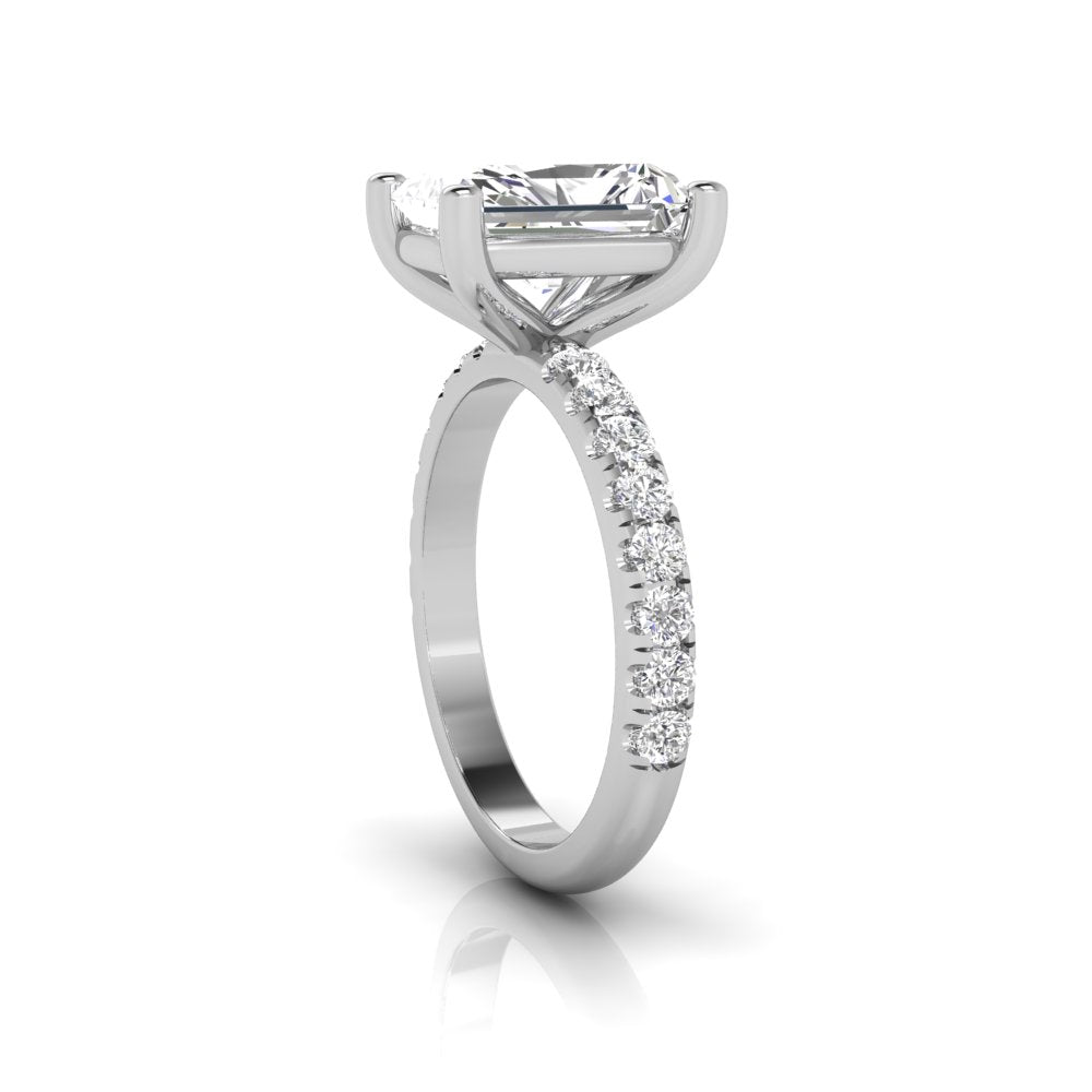 paradise radiant diamond ring