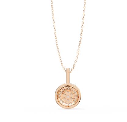 Pendentif diamant Floris céleste