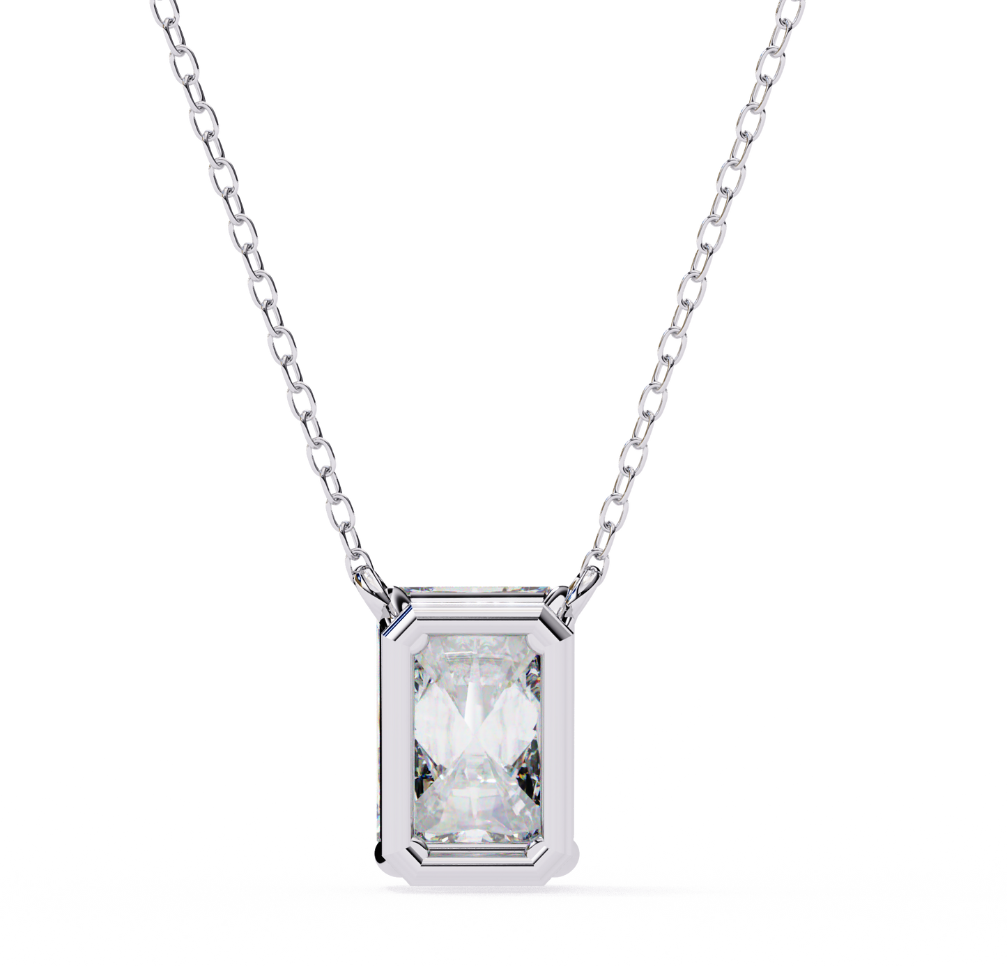 pendentif diamant floris céleste