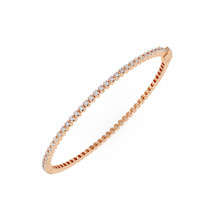 Serene Round Diamond Bracelet