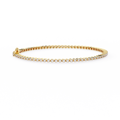 Serene Round Diamond Bracelet