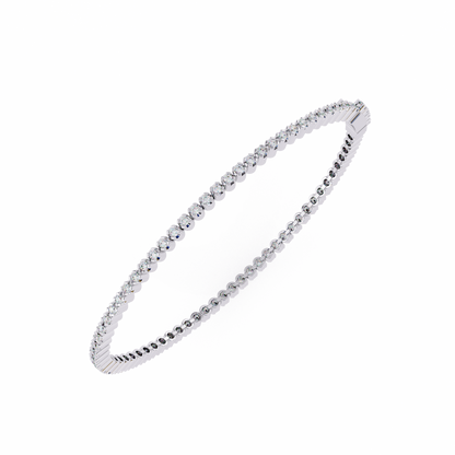 Serene Round Diamond Bracelet