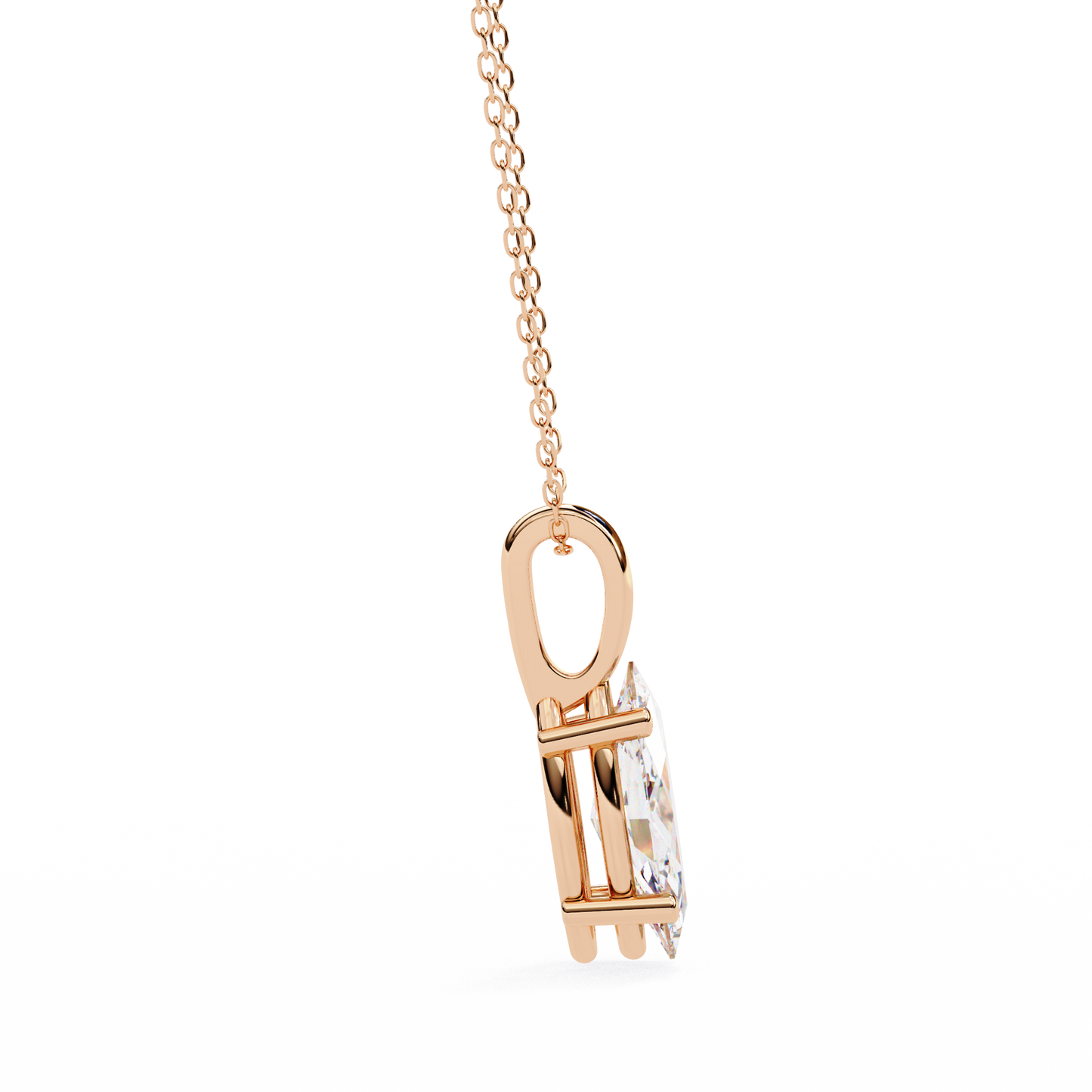 ivy marquise diamond pendant (chain sold separately)