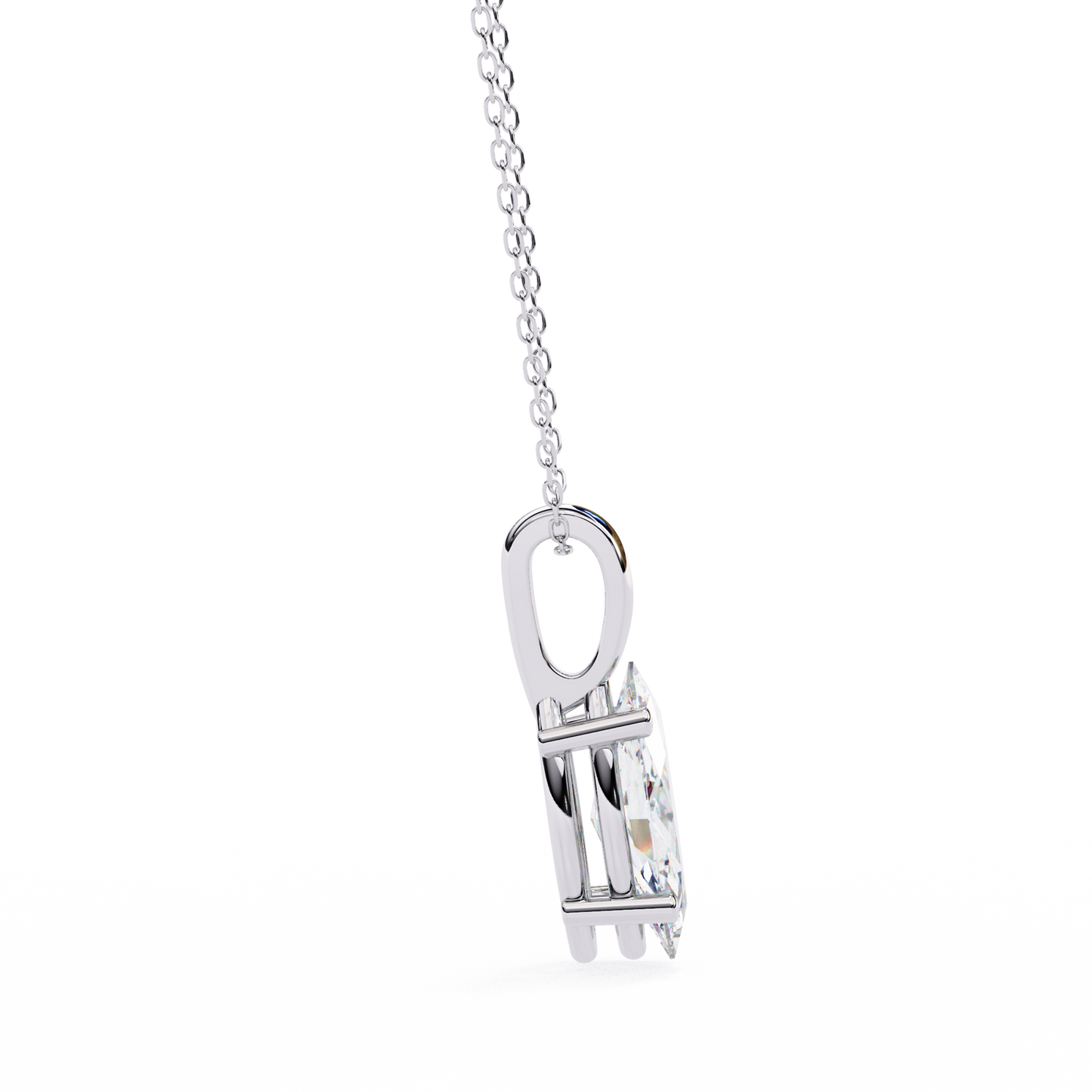 ivy marquise diamond pendant (chain sold separately)