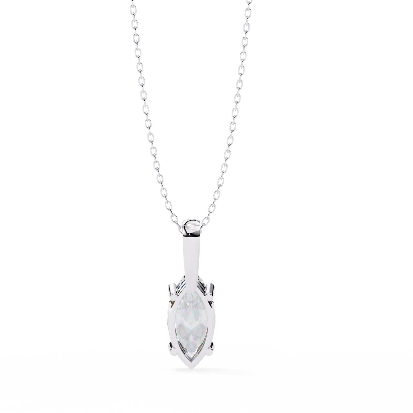 ivy marquise diamond pendant (chain sold separately)