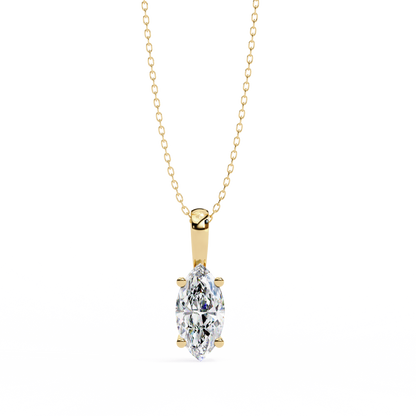 Ivy Marquise Diamond Pendant (Chain Sold Separately)