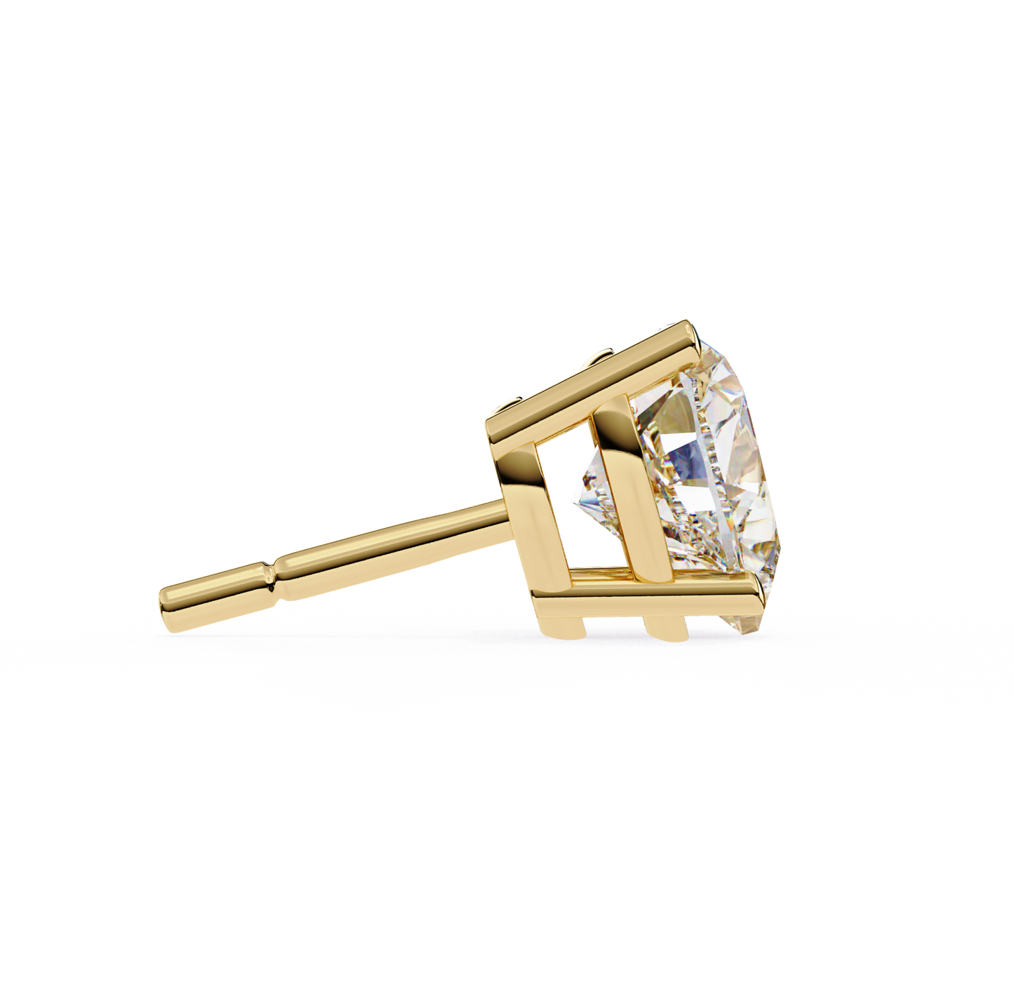 boucles d'oreilles coeur diamant elegance