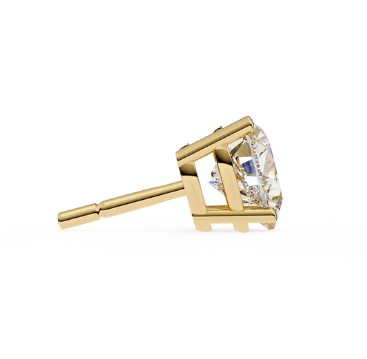 Elegance Heart Diamond Earrings