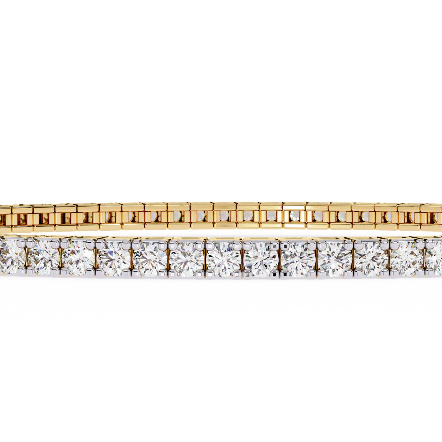 nexus round diamond bracelet