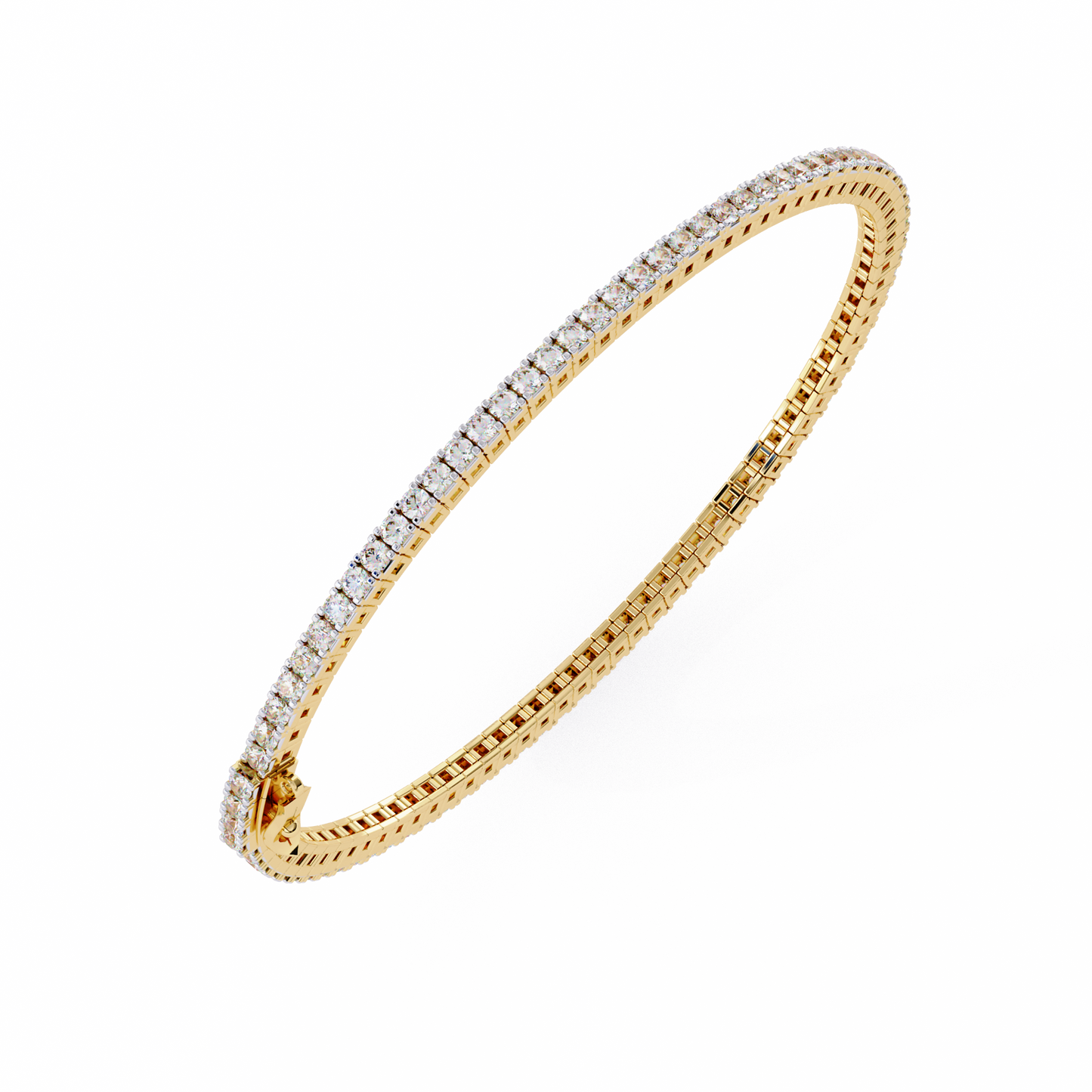 nexus round diamond bracelet