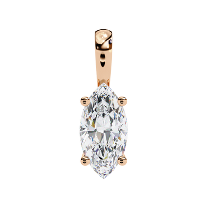 Pendentif Ivy Marquise en diamant (chaîne vendue séparément)