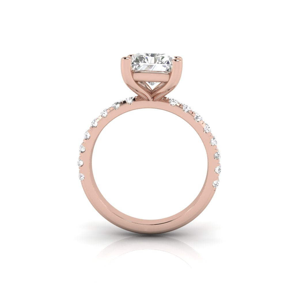 paradise radiant diamond ring