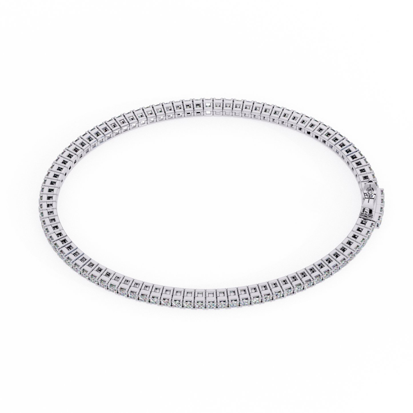 nexus round diamond bracelet