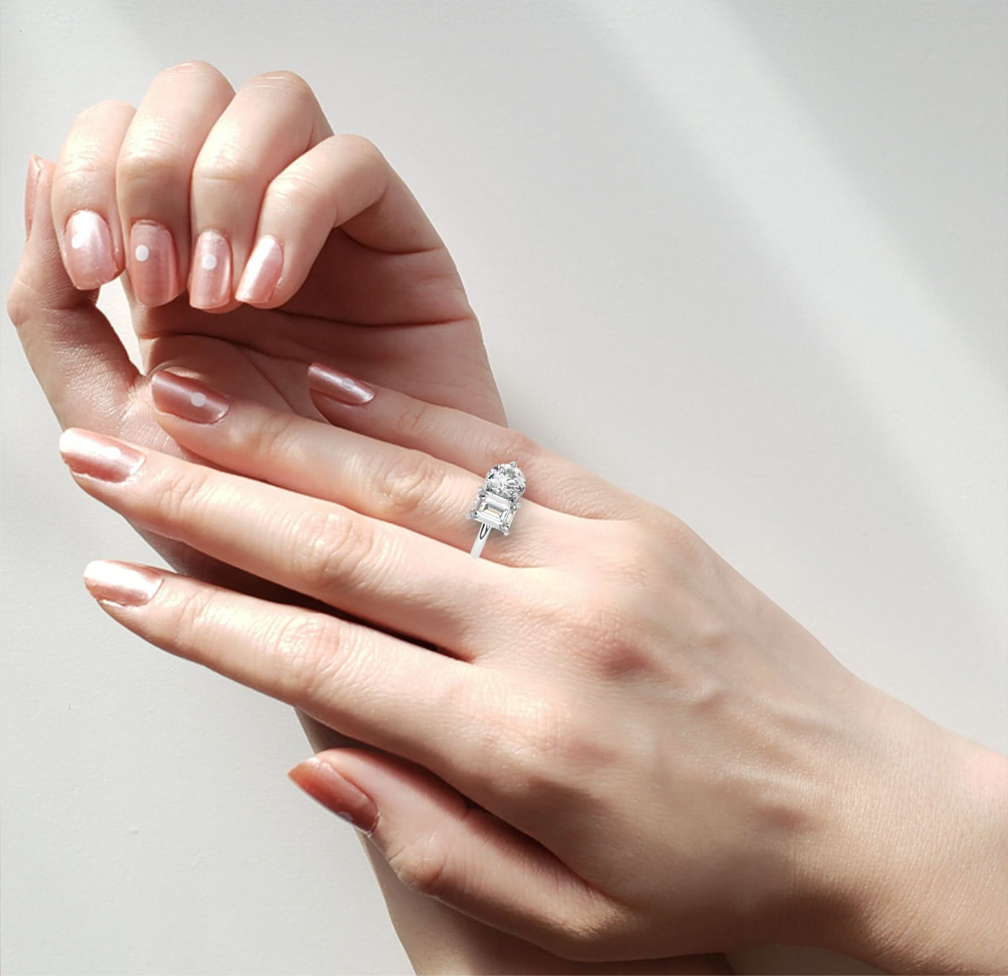 the kylie ring aka toi et moi diamond ring