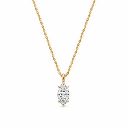 Liberty 3 Carat Marquise Diamond Pendant (Chain Sold Separately)