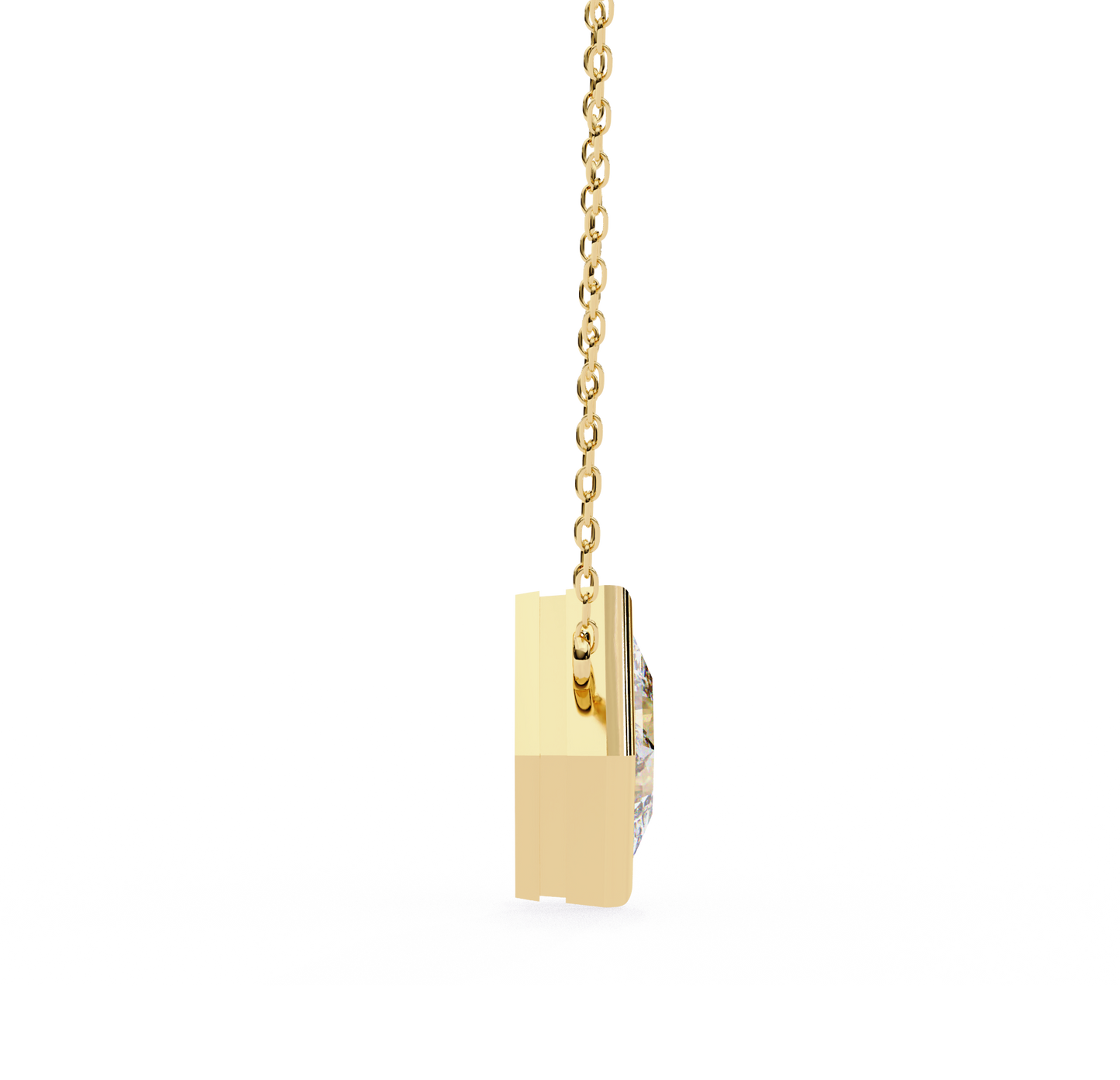 aurora princess charm diamond pendant