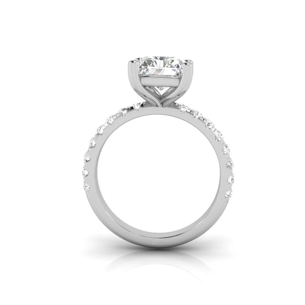 paradise radiant diamond ring