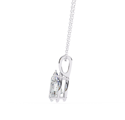 Pendentif diamant Floris céleste