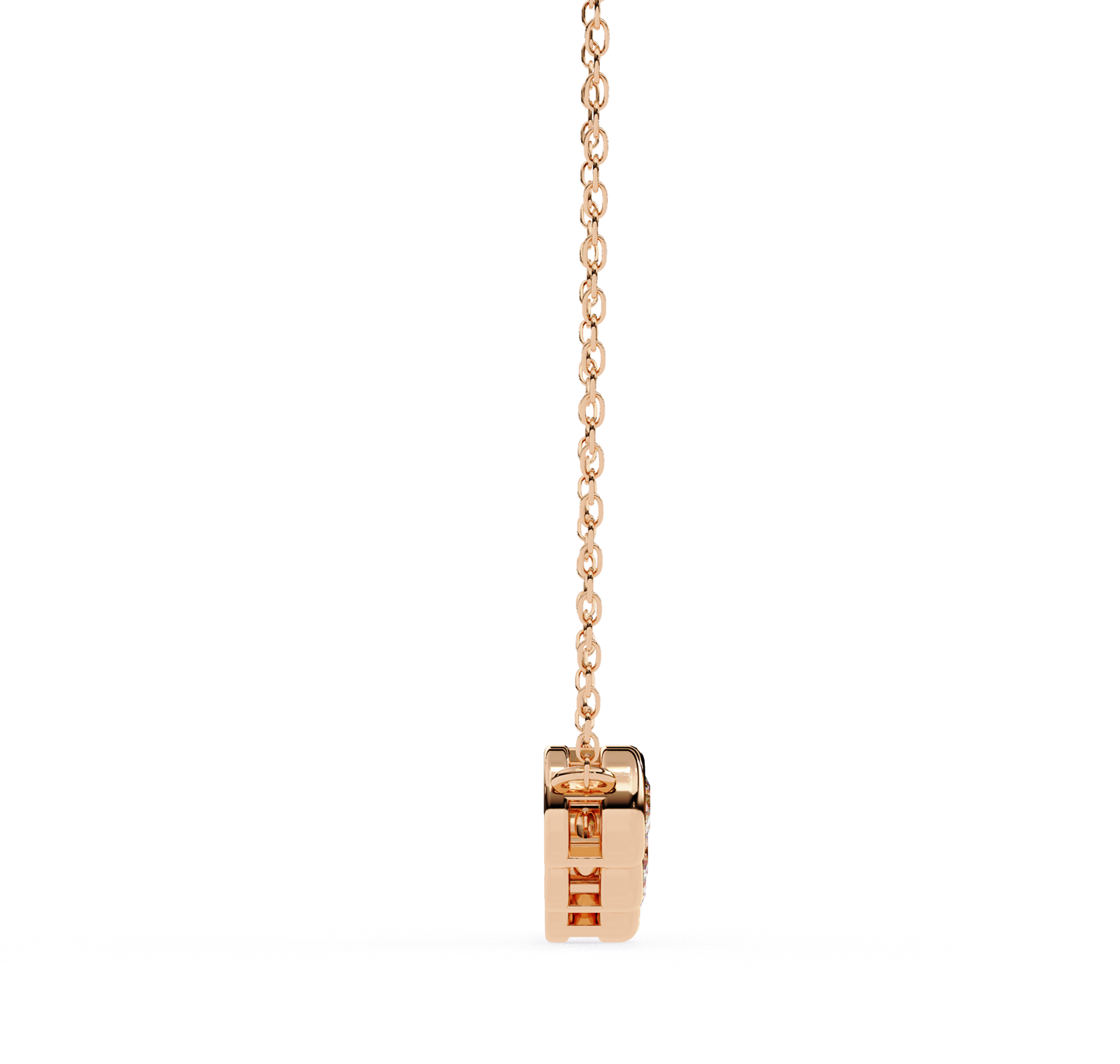 sparkle round diamond pendant (chain sold separately)