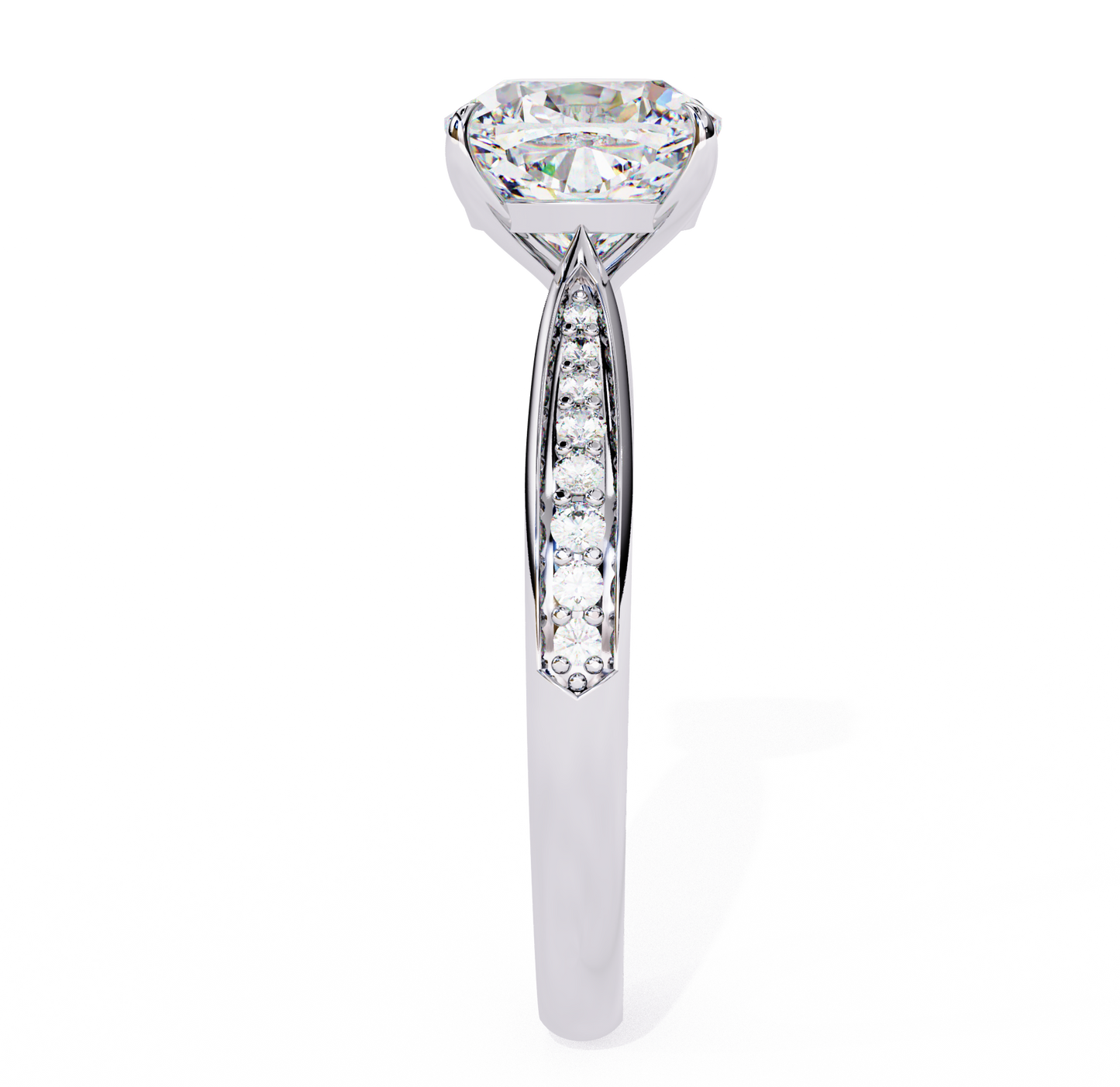 nobleza cushion diamond ring