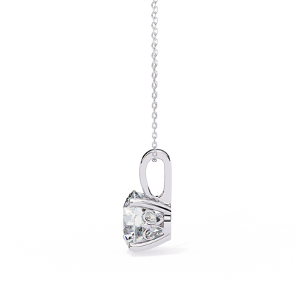 Pendentif diamant Floris céleste