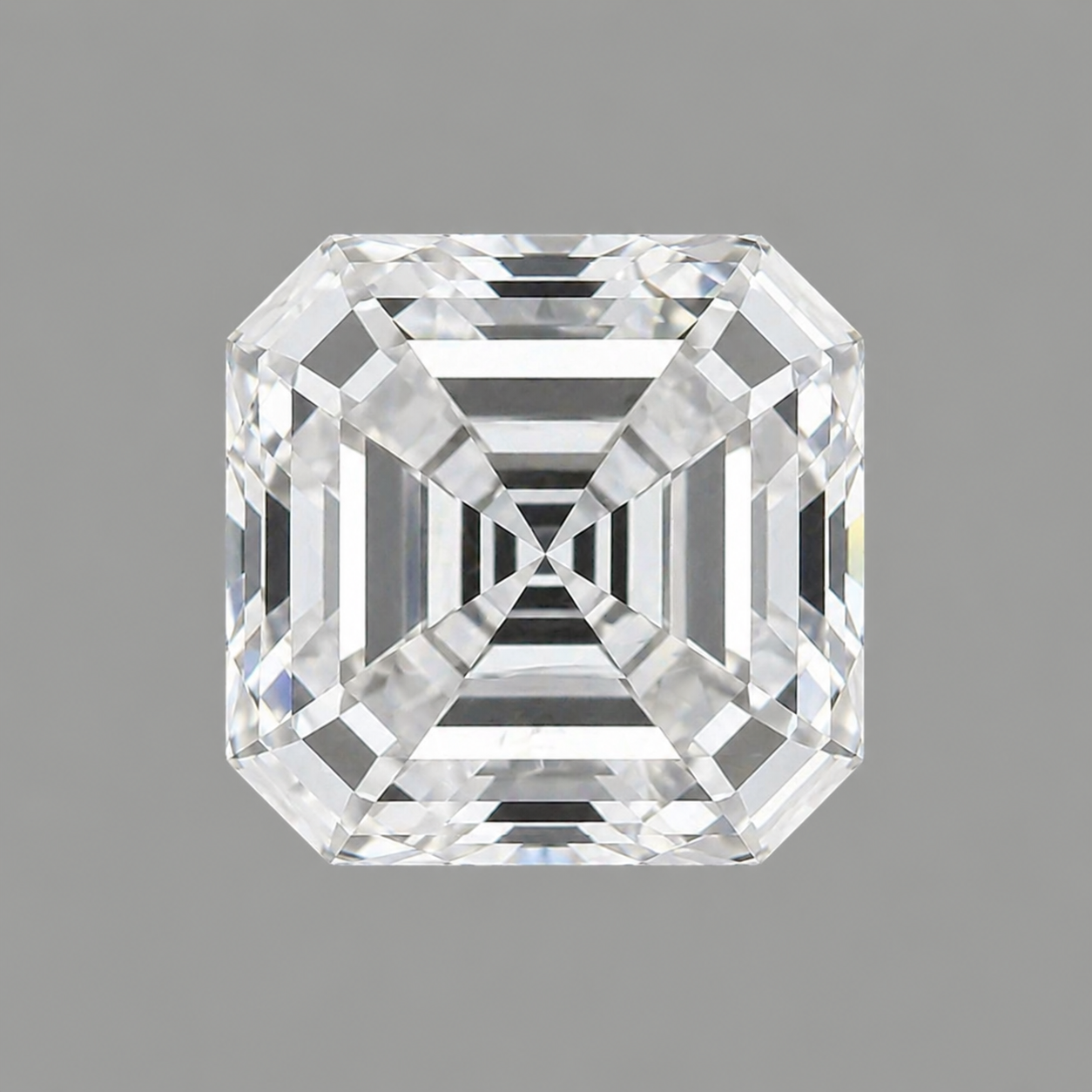 0.5 carat asscher ef vs igi certified lab grown diamond