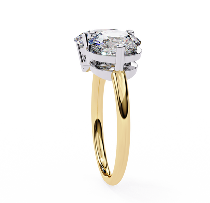 The Kylie Ring aka Toi et Moi Diamond Ring