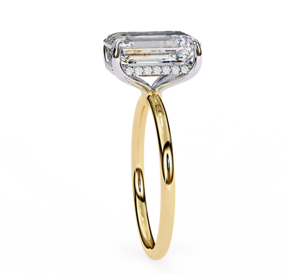 Moonlit Raidant Diamond Ring