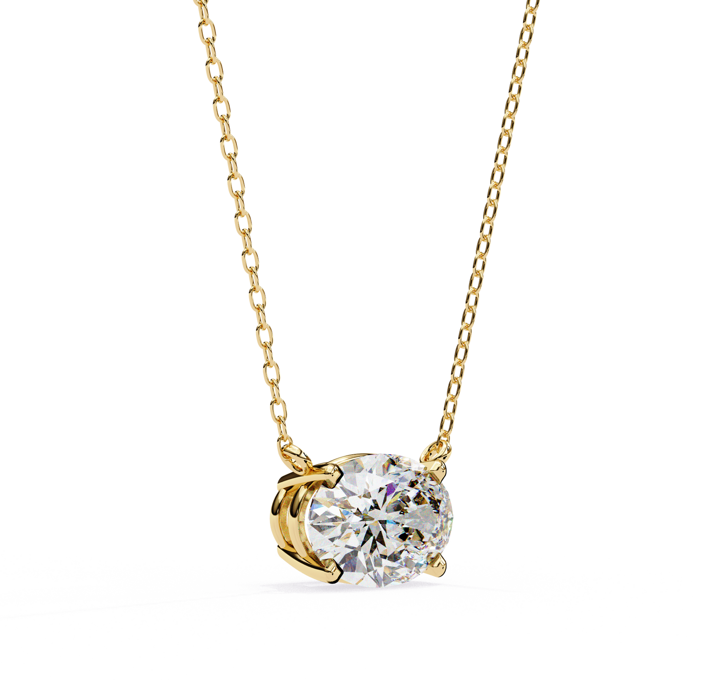 pendentif diamant floris céleste