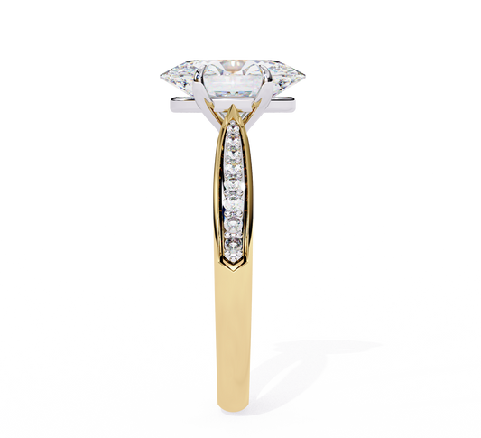 Nobleza Oval Diamond Ring