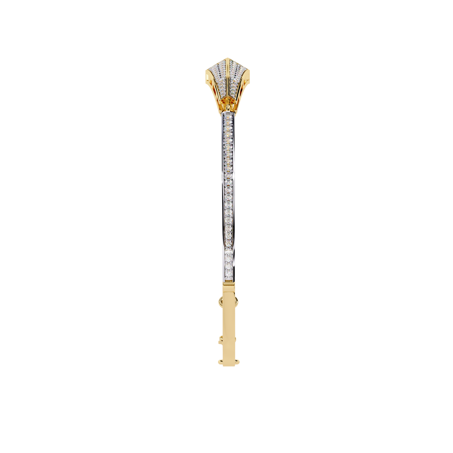 twilight round diamond bracelet