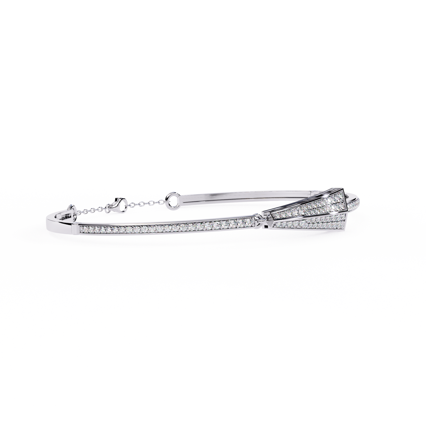 twilight round diamond bracelet