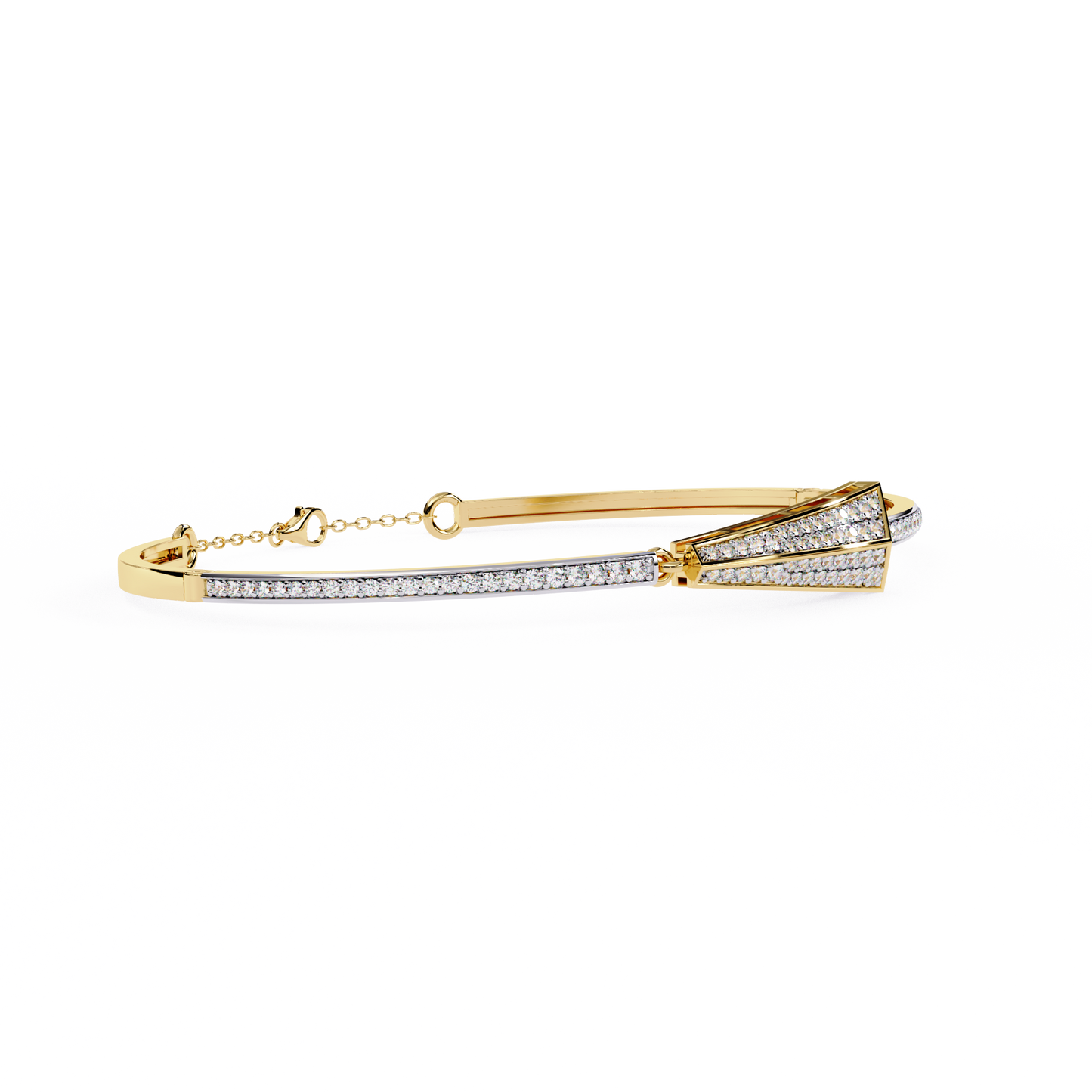 twilight round diamond bracelet