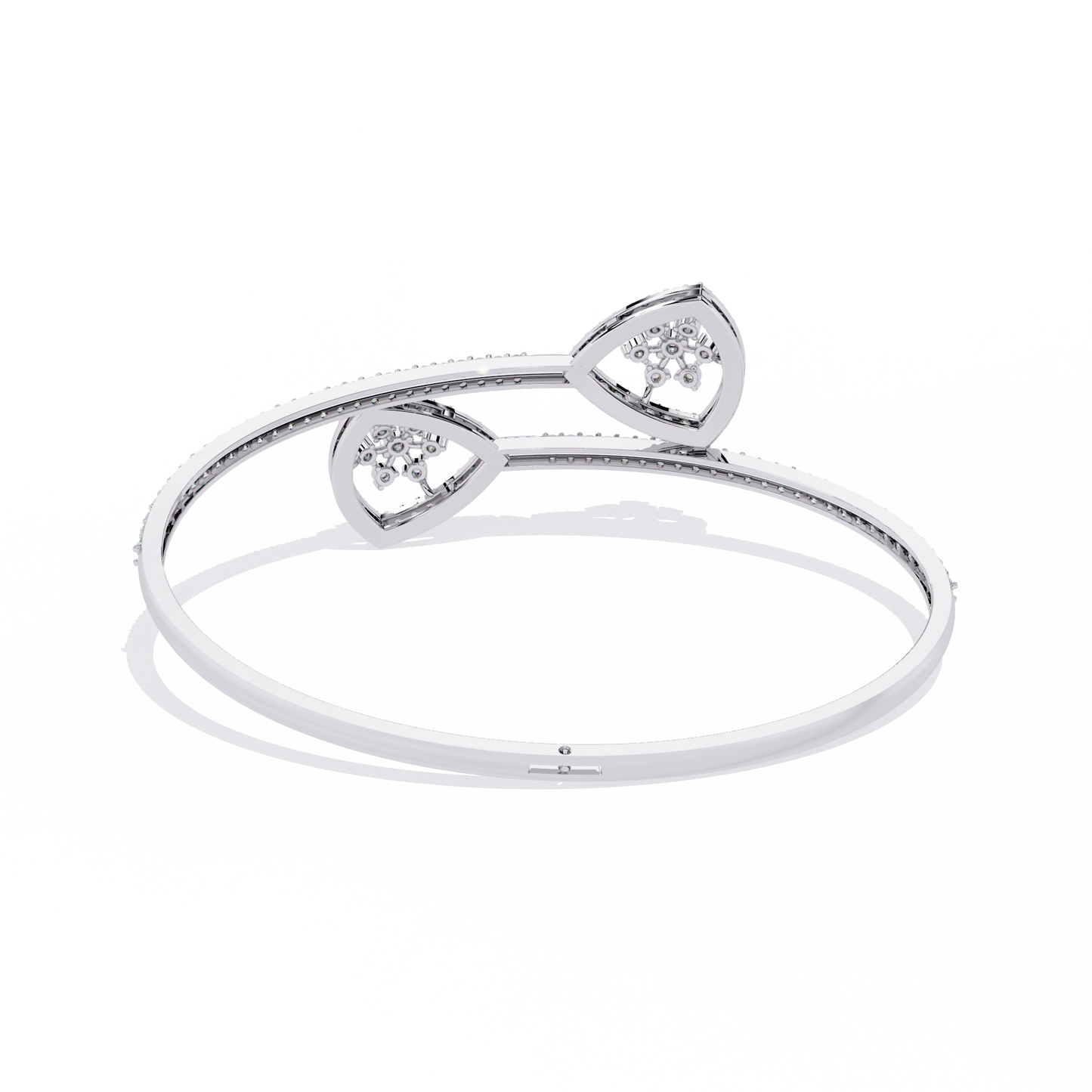 celestia curve diamond bracelet