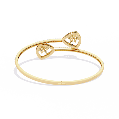 Celestia Curve Diamond Bracelet