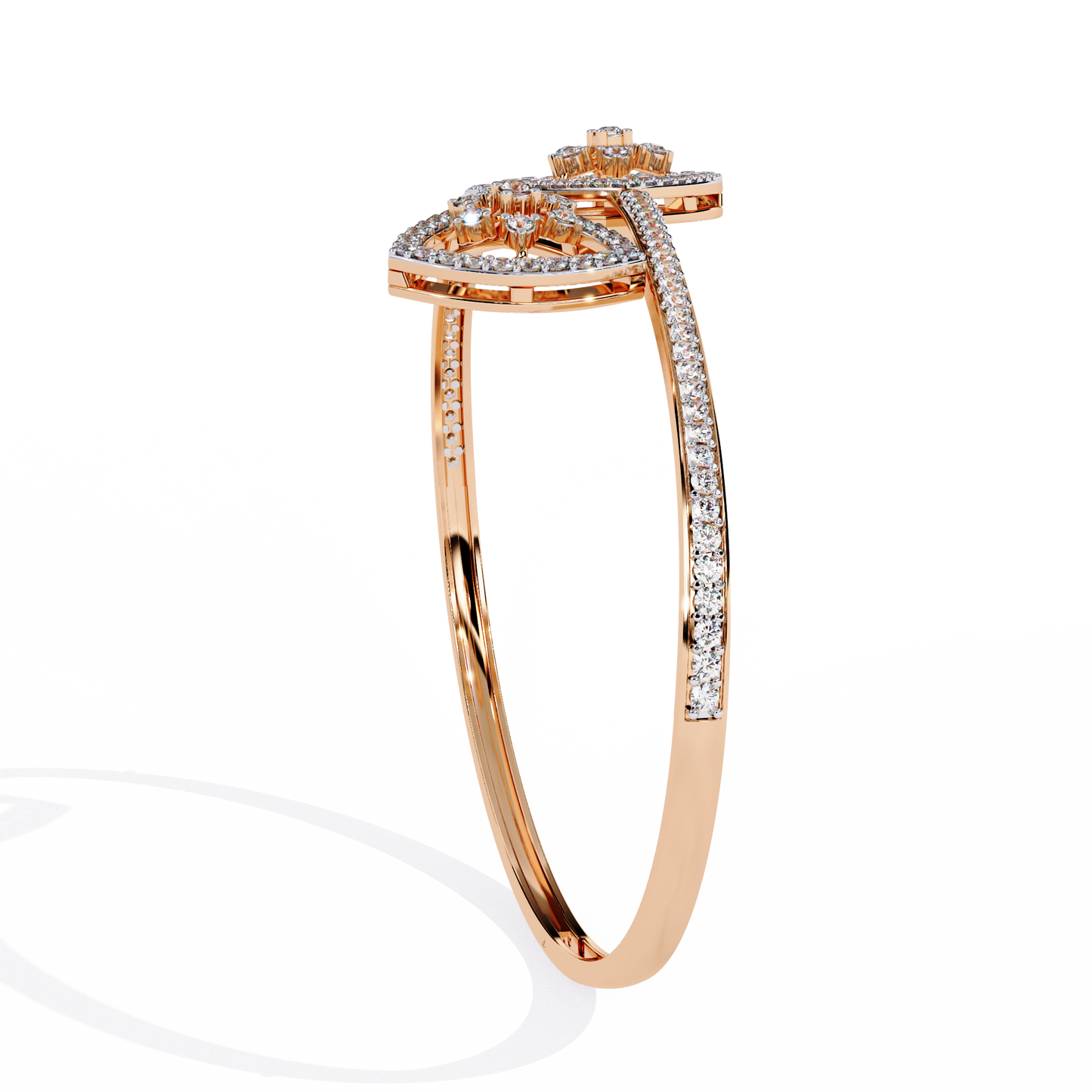 celestia curve diamond bracelet