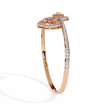 Celestia Curve Diamond Bracelet