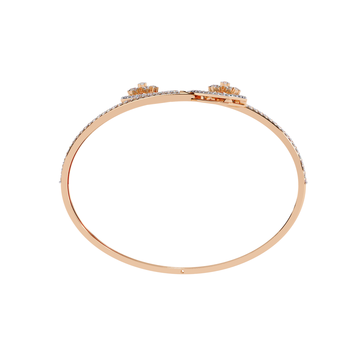 celestia curve diamond bracelet