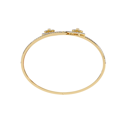 Celestia Curve Diamond Bracelet