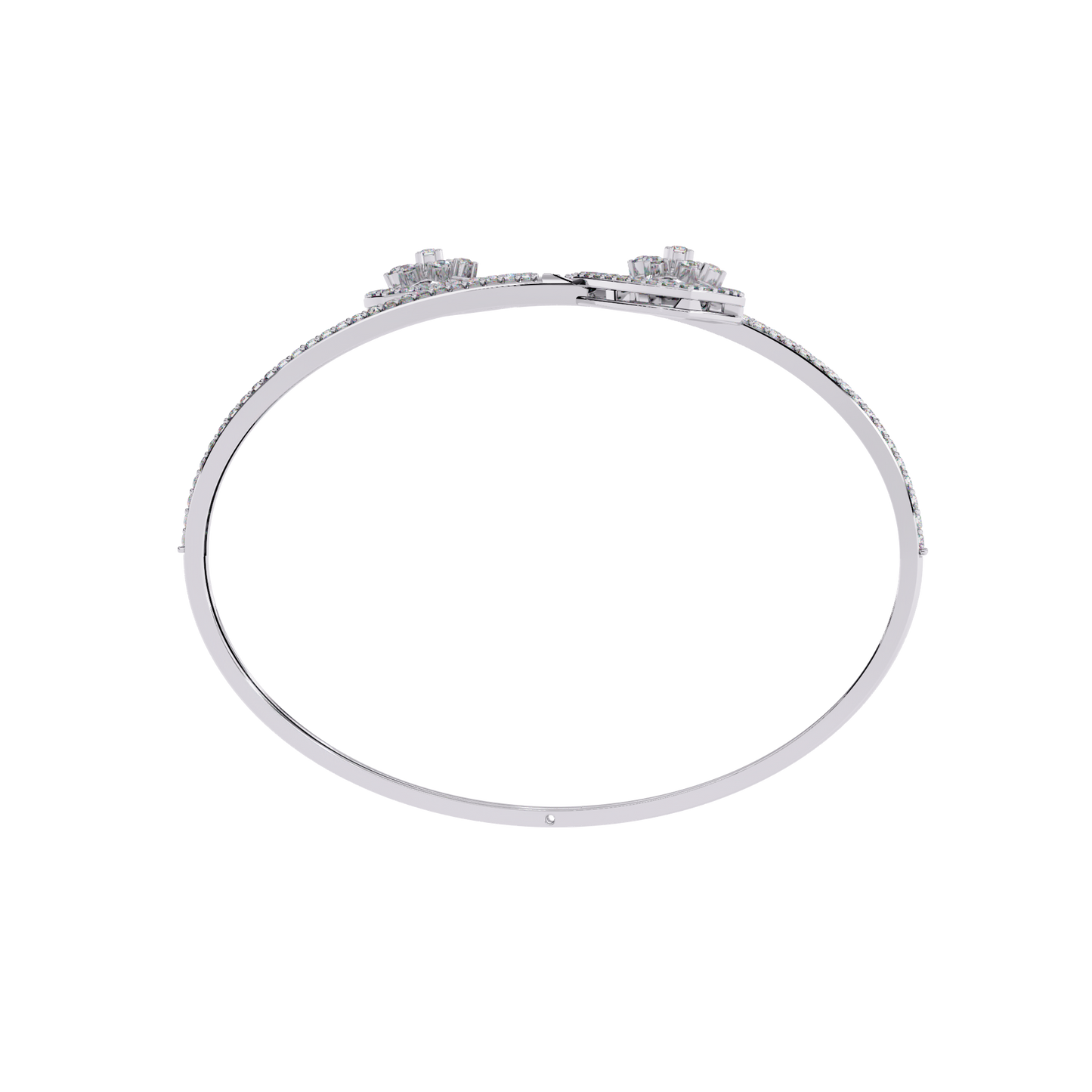 celestia curve diamond bracelet