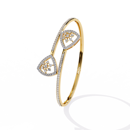 Celestia Curve Diamond Bracelet
