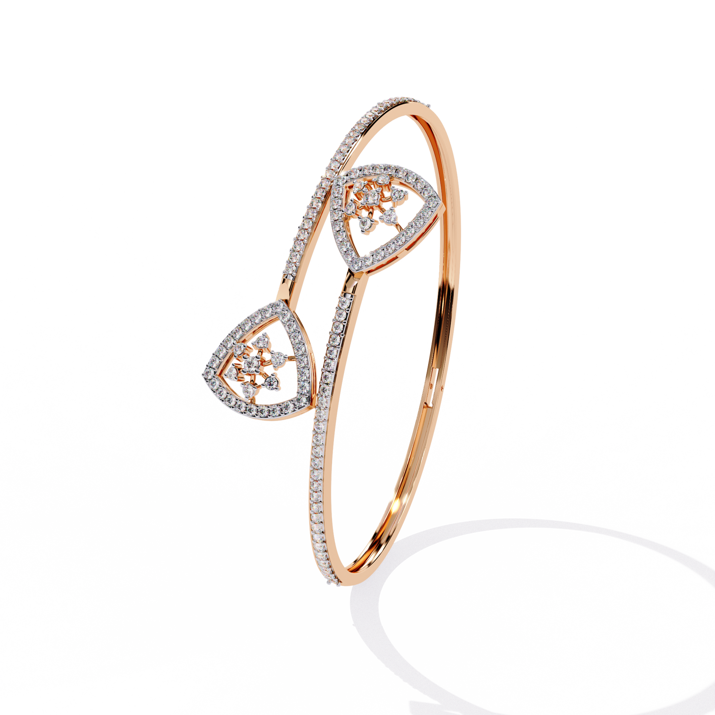 celestia curve diamond bracelet